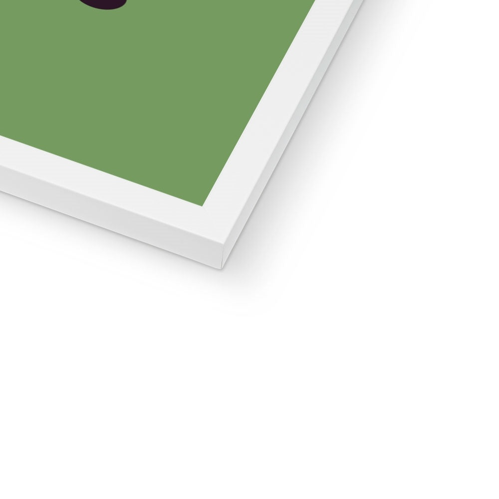 What the Fuck Framed Print