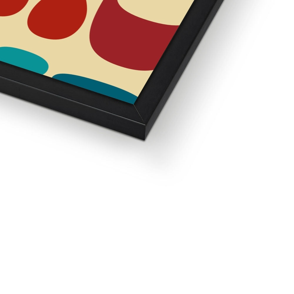 Over and Over Framed Print