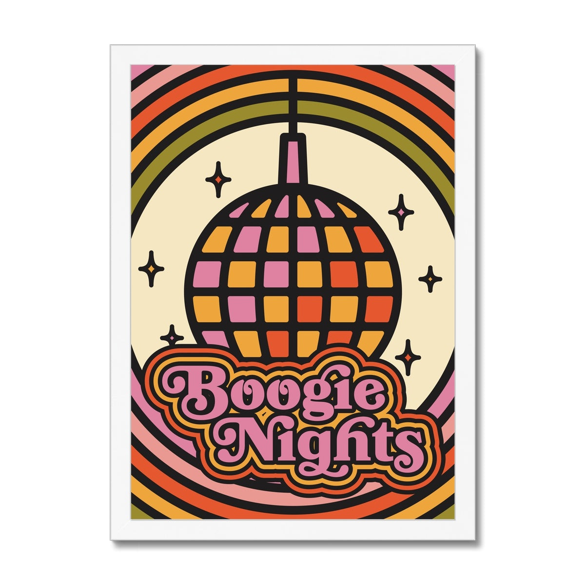 Boogie Nights Framed Print