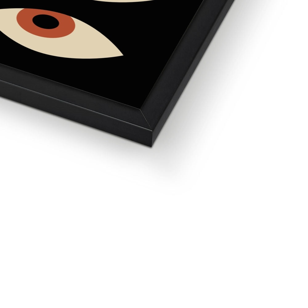 Centre of Attention Framed Print