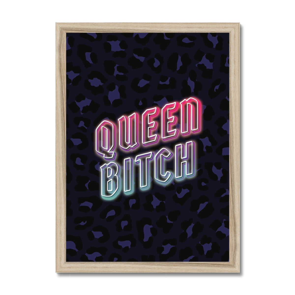 Queen Bitch Framed Print