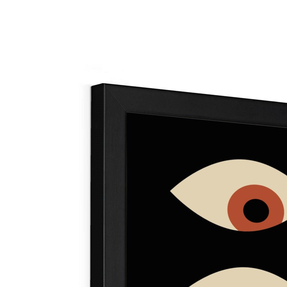 Centre of Attention Framed Print