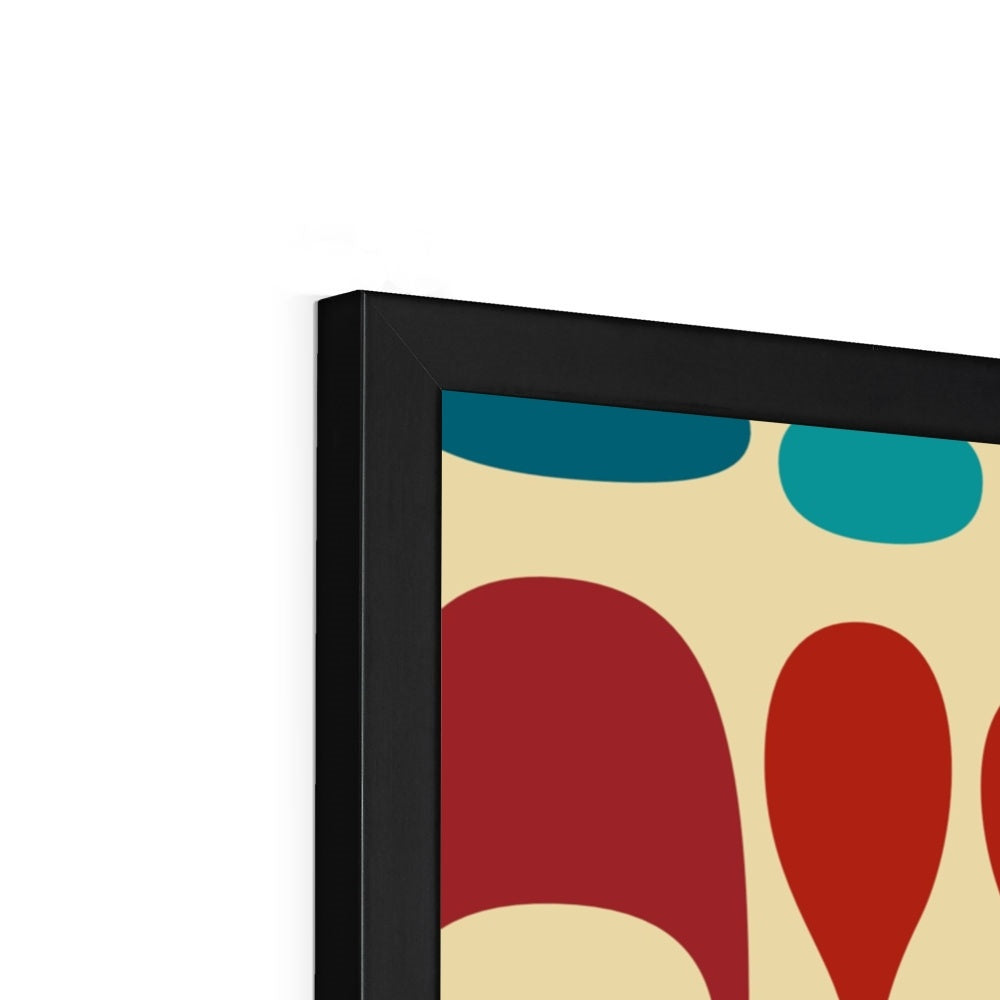 Over and Over Framed Print