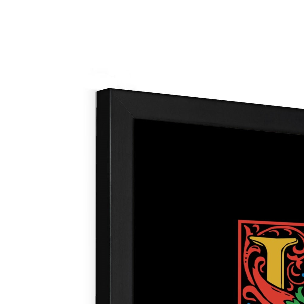 Ultraviolent Framed Print