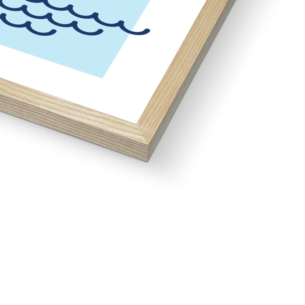 Vibing and Imbibing Framed Print