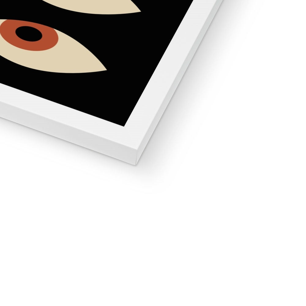 Centre of Attention Framed Print