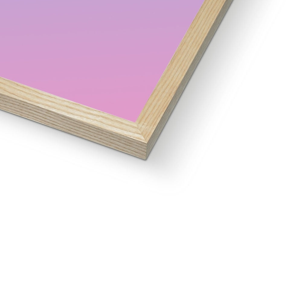 Shit Fuck Framed Print