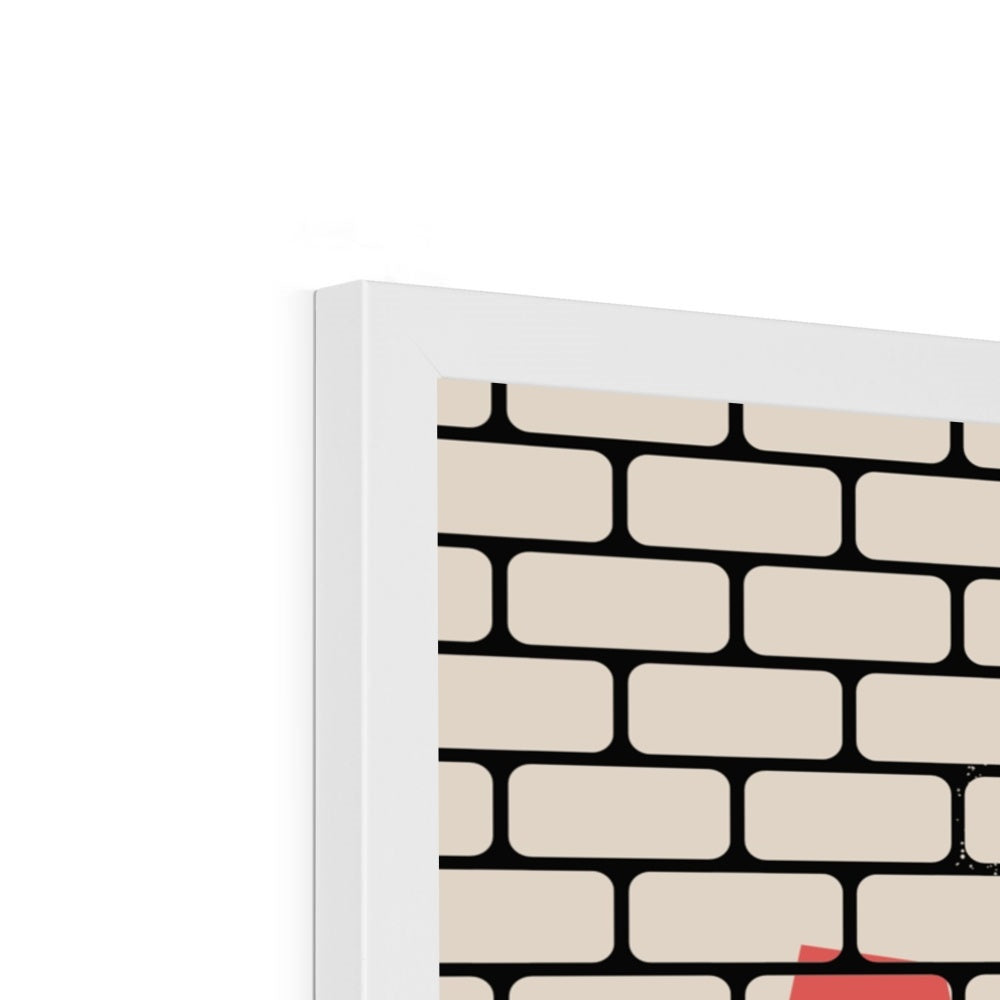 Another Brick In The Wall Framed Print