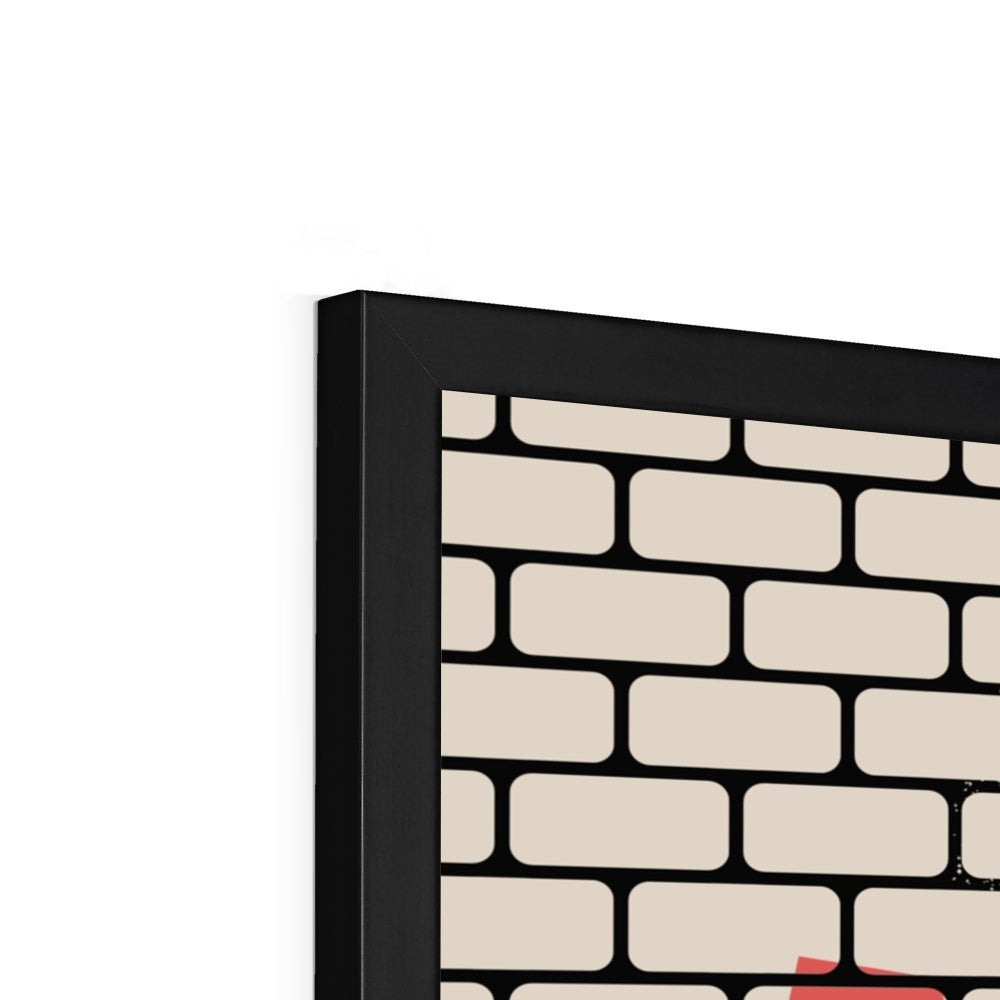 Another Brick In The Wall Framed Print