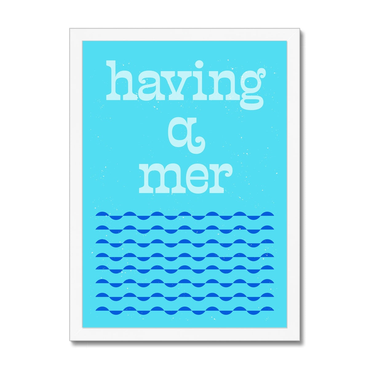 Having a Mer Framed Print