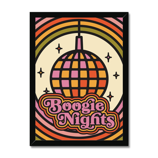 Boogie Nights Framed Print