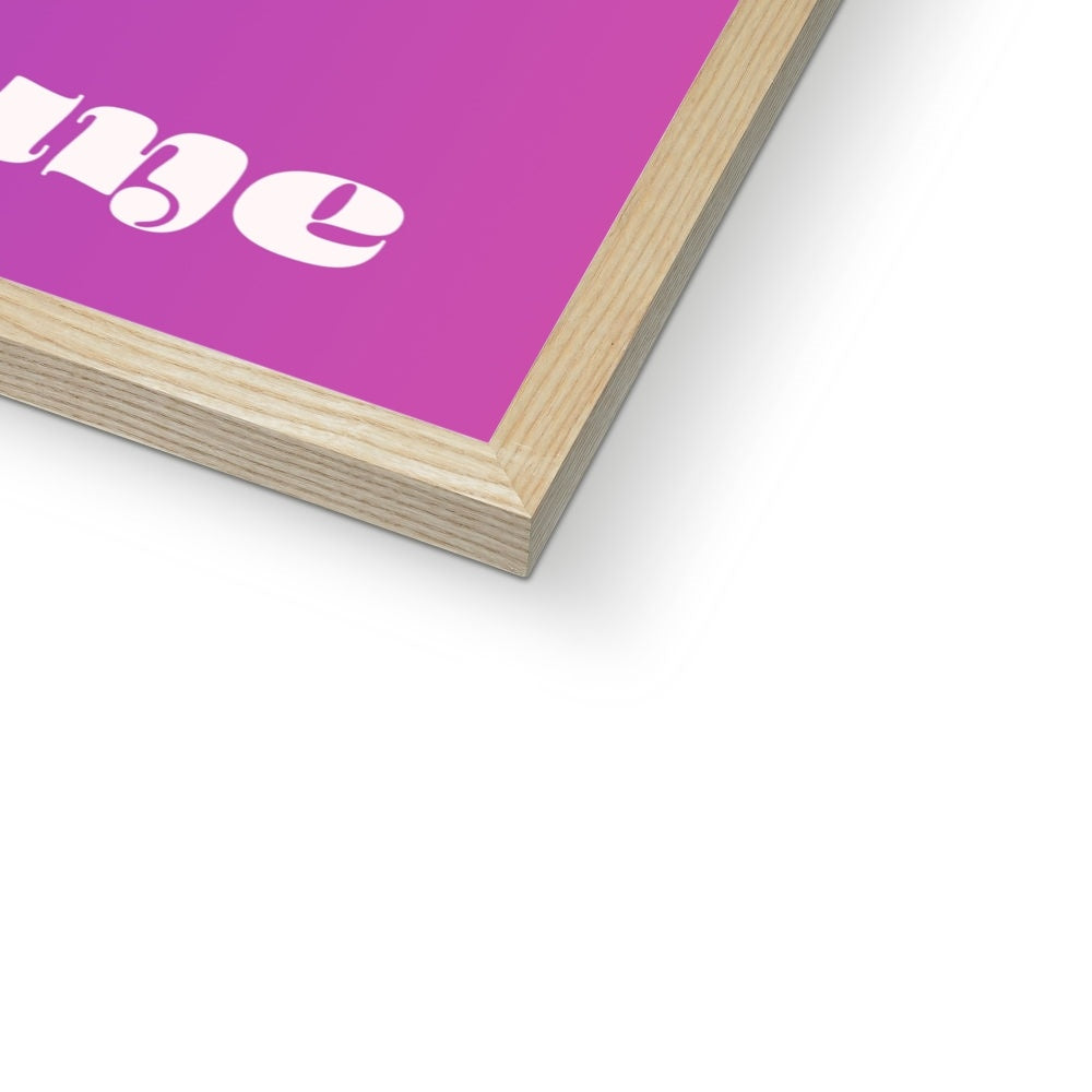 Au Clare De La Lune Framed Print